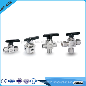 3 piece stainless steel trunnion ball valve